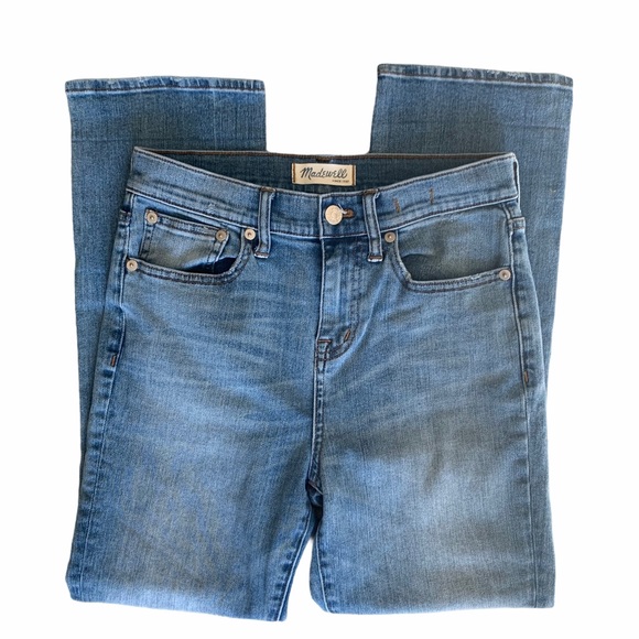 Madewell High Rise Kick Out Crop Jeans (26) - Picture 4 of 13